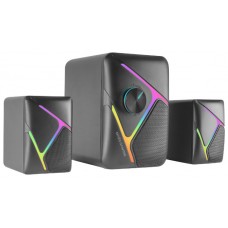 ALTAVOCES BLUETOOTH MS-H21 RGB NEGRO MARS GAMING