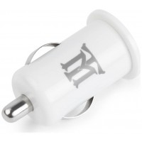 CARGADOR USB MAILLON COCHE BASIC 2,1A BLANCO 1 CONECTOR