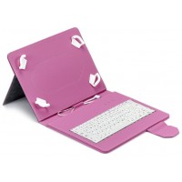 FUNDA TABLET Urban Keyboard USB  9.7"-10.2" Pink