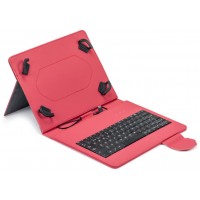 FUNDA TABLET Urban Keyboard USB 9.7"-10.2" Red