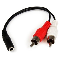 Cable mini jack 3.5mm startech 0.15m