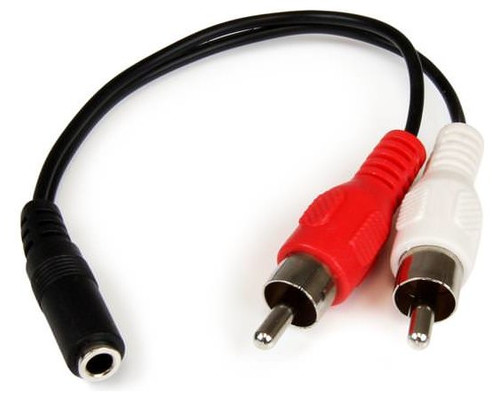 Cable mini jack 3.5mm startech 0.15m