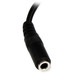Cable mini jack 3.5mm startech 0.15m