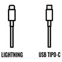 APPLE CABLE USB-C A LIGHTNING 1M