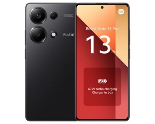 SMARTPHONE XIAOMI REDMI NOTE 13 PRO 4G 8GB 256GB 6.67" MIDNIGHT BLACK·