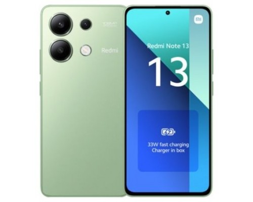 SMARTPHONE XIAOMI REDMI NOTE 13 4G 6.67 8GB 256GB MINT GREEN·