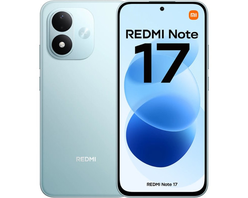 SMARTPHONE XIAOMI REDMI NOTE 17 4GB 128GB SKY TEAL-DI32 SMARTPHONE XIAOMI REDMI NOTE 17 4GB 128GB SKY TEAL