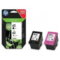 TINTA HP 62 PACK AHORRO NEGRO TRICOLOR