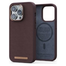 FUNDA MAGSAFE IPHONE 14 PRO PIEL MARRON OSCURO NJORD