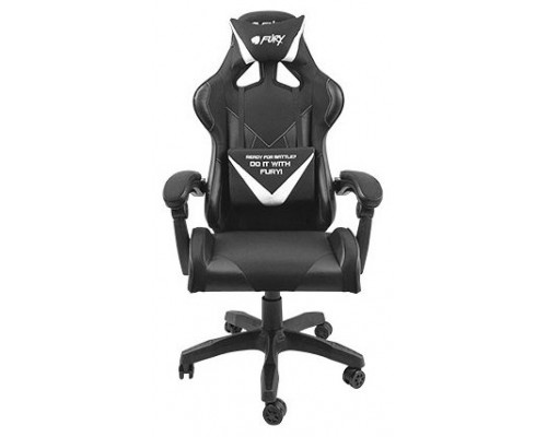 SILLA GAMING FURY AVENGER L GASLIFT 3 150KG NEGRA/BLANCA