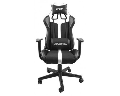 SILLA GAMING FURY AVENGER XL GASLIFT 3 150KG NEGRA/BLANCA