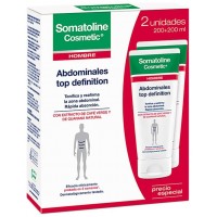 SOMATOLINE COSMETIC HOMBRE ABDOMINALES TOP DEFINITION CRIOACTIVO LOTE 2 PZ·