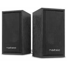 ALTAVOCES NATEC PANTHER 6W RMS 2.0 USB NEGRO