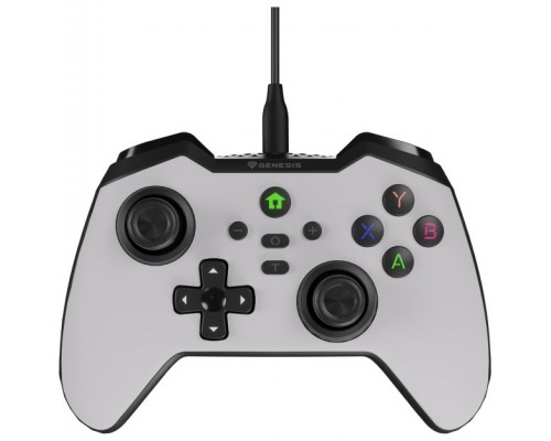 GAMEPAD GENESIS MANGAN 300 USB (FOR PC/SWITCH/MOBILE) BLANCO