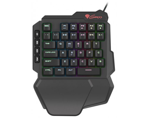 TECLADO KEYPAD GAMING GENESIS THOR 100 RGB MECANICO SWITCH OUTEMU ROJO