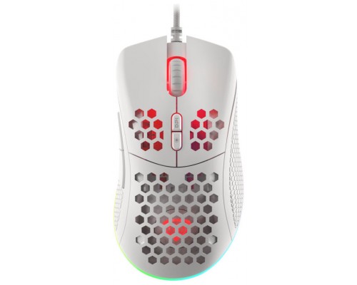 RATON GAMING GENESIS KRYPTON 555 RGB SENSOR PMW3333 8000 DPI BLANCO