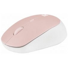 RATON NATEC HARRIER 2 OPTICO INALAMBRICO 1600DPI BLUETOOTH 5.1 ROSA/BLANCO