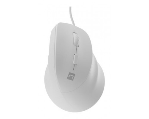 RATON NATEC CRAKE 2 PRO VERTICAL DIESTRO 12.800 DPI OPTICO BLANCO USB