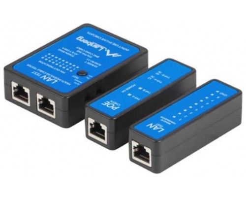 TESTER POE LANBERG CABLE RJ45 RJ12 RJ11 COAXIAL-DI3 TESTER POE LANBERG CABLE RJ45 RJ12 RJ11 COAXIAL