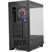NOX Semitorre HUMMER ETHER Cristal Curvo Negro