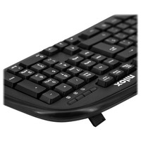 Teclado multimedia nilox usb negro-3MR Teclado multimedia nilox usb negro