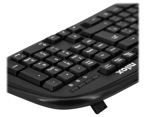 Teclado multimedia nilox usb negro-MR3 Teclado multimedia nilox usb negro