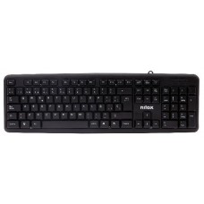 Nilox Teclado Compacto NXKBE000002 Usb Negro