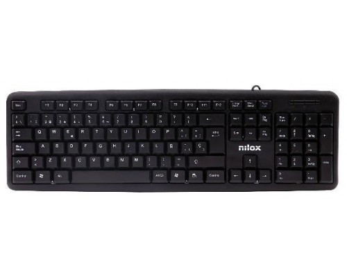 Nilox Teclado Compacto NXKBE000002 Usb Negro