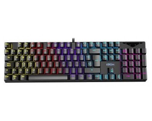 KROM teclado mecanico KASIC rgb