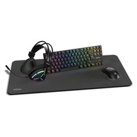 KROM KLASS PCombo Gaming 4 en 1 RGB Negro-18IA KROM KLASS PCombo Gaming 4 en 1 RGB Negro