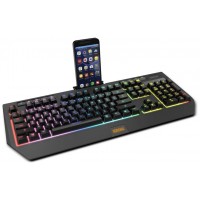 TECLADO GAMING KROM KUMA RGB SEMI MECANICO