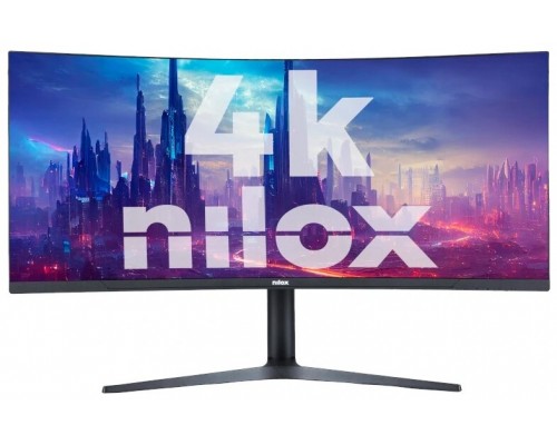 MONITOR 34" NILOX NXM344KD11 ULTRAWIDE 4K CURVO 144HZ 2HDMI 2DP 1MS MMDIA