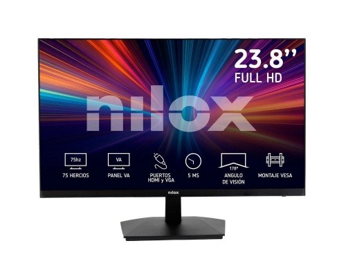 MONITOR 24" NILOX NXMM24FHD112 LED FULLHD IPS 100HZ HDMI/DP ALTAVOCES·