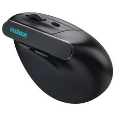 Nilox Ratón Wir Vertical Rec. Silen 1600 DPI Negro-IA4 Nilox Ratón Wir Vertical Rec. Silen 1600 DPI Negro