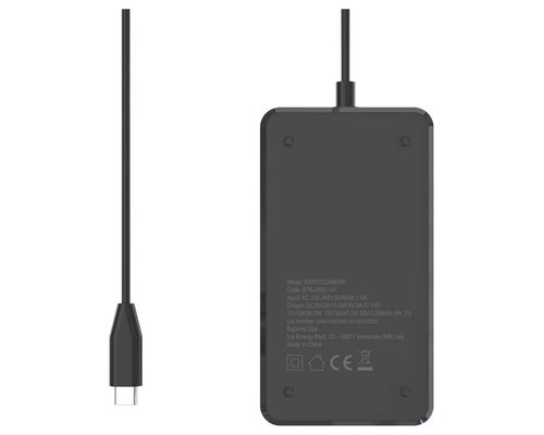 NILOX Alimentador gan usb-c para portátil - 65w-IA2 NILOX Alimentador gan usb-c para portátil - 65w