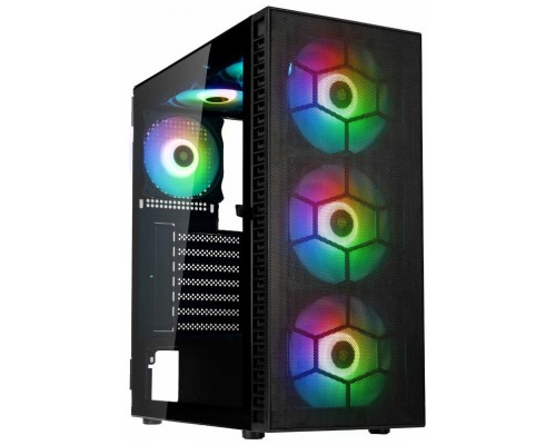 CAJA SEMITORRE ATX OBSERVATORY HF MESH A-RGB NEGRO KOLINK