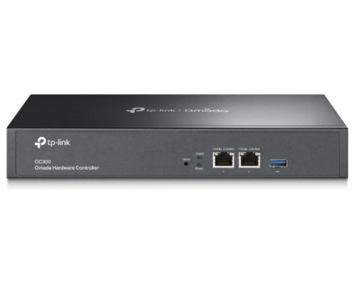 CONTROLADOR CLOUD OMADA TP-LINK OC300 2PTOS ETHERNET 1PTO USB SOPORTE CLOUD