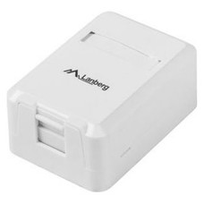 ROSETA DE SUPERFICIE LANBERG PARA 1 MODULO KEYSTONE