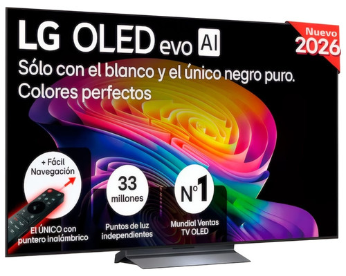 TV LG OLED EVO AI OLED48C64LA 48" 4K ULTRAHD 120HZ SMART TV WEBOS HDR10 DOLBY VISION ATMOS