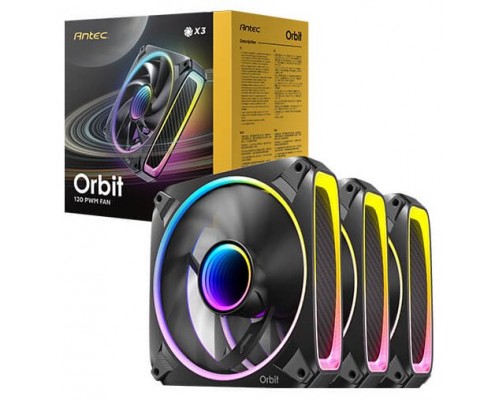 VENTILADOR UNIVERSAL ORBIT 120 A-RGB ANTEC
