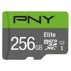 MEMORIA SD MICRO 256GB  PNY ELITE XC