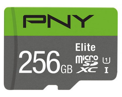 MEMORIA SD MICRO 256GB  PNY ELITE XC