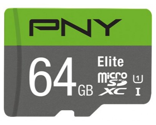 MICRO SD PNY 64GB ELITE UHS-I C10 R100