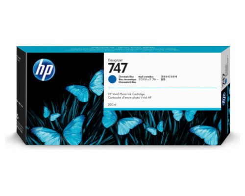 TINTA HP 747 AZUL