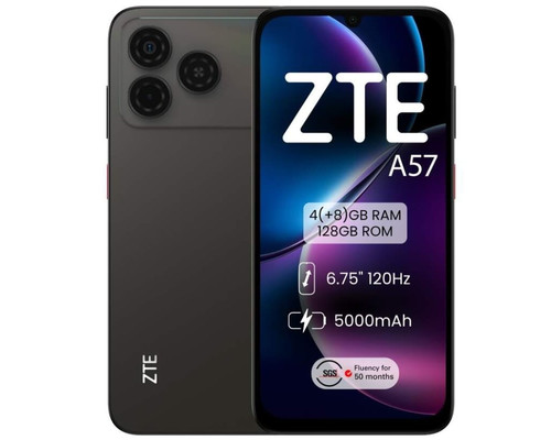ZTE Blade A57 6.75" 4GB 128GB Black