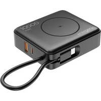 Gembird Powerbank inalámbrico 10000 mAh Negro-9IA Gembird Powerbank inalámbrico 10000 mAh Negro