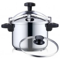 OLLA INOX PLUS + VALVULA ROTATIVA 6L HAEGER