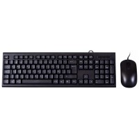 TECLADO + RATON WIRED PC-CASE