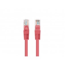 CABLE RED LANBERG LATIGUILLO CAT.6 UTP 7.5M ROJO FLUKE PASSED