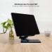 SOPORTE TOOQ PLEGABLE PARA TABLET HASTA 12.9" NEGRO